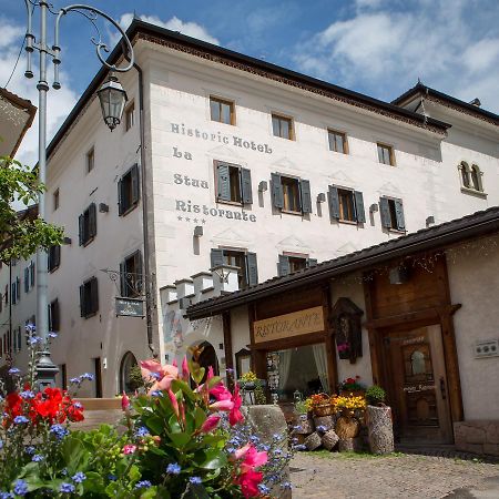 Historic Hotel Ristorante La Stua Cavalese Exteriör bild
